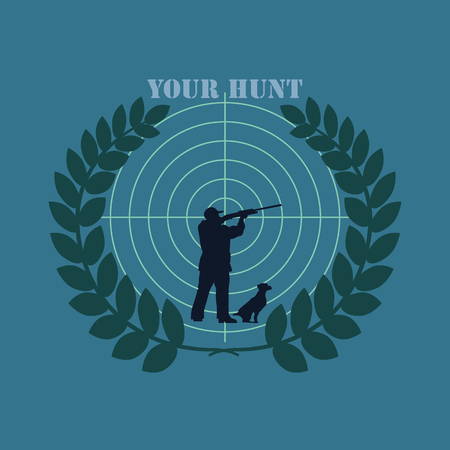 Logo your huntのイラスト素材