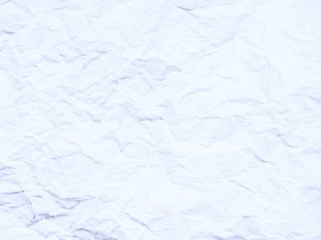 Texture of crumpled white paper as a backgroundの写真素材