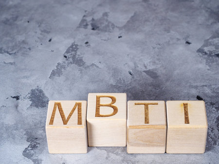MBTI as a concept of psychological testing for self-knowledge and personal growthの写真素材