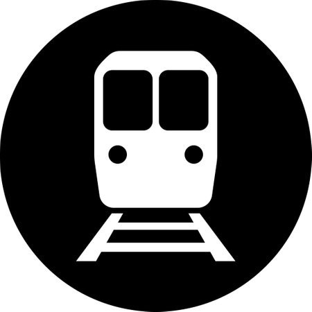 Subway icon as symbol for web page design of passenger transportのイラスト素材