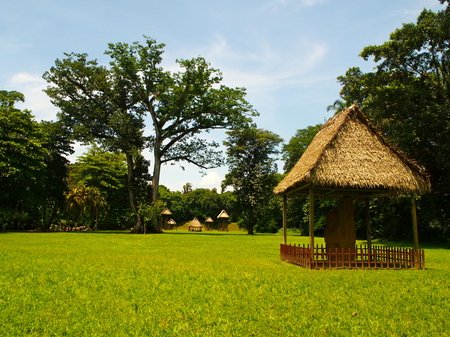 Maya archaeological site Quirigua - Guatemalaの写真素材