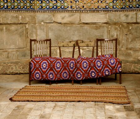 Objects of decoration of Uzbekistanの写真素材