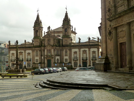 Church of Hospital of San Marcos in Bragaの写真素材