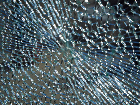 Glass broken