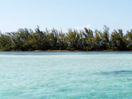 Natural pool in Cayo Largoの写真素材