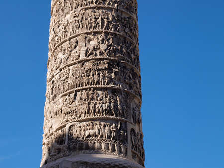 Column of Marcus Aureliusの写真素材