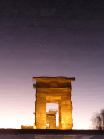 Temple of Debod in Madrid