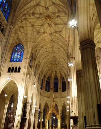 Inside Saint PatrickÂ's Cathedralのeditorial素材