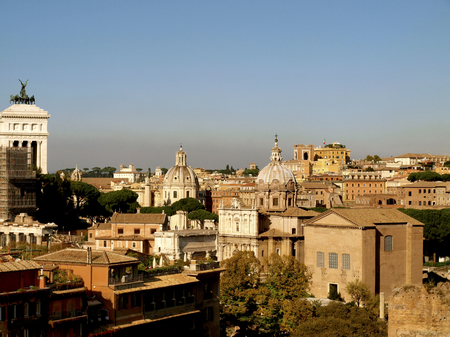 View of Romeの写真素材