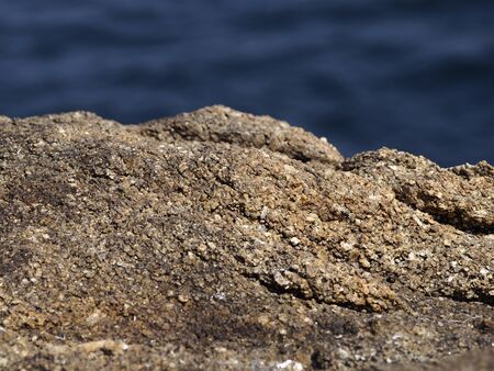 Rocks and sea textureの写真素材