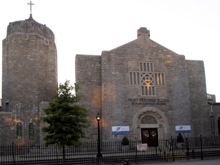 Most Precious Blood Church in Astoria - New Yorkのeditorial素材