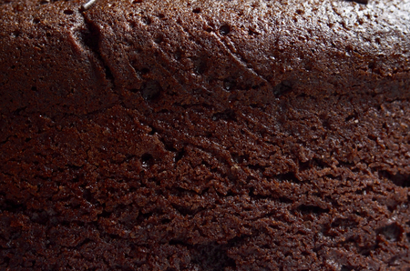 chocolate cake textureの写真素材