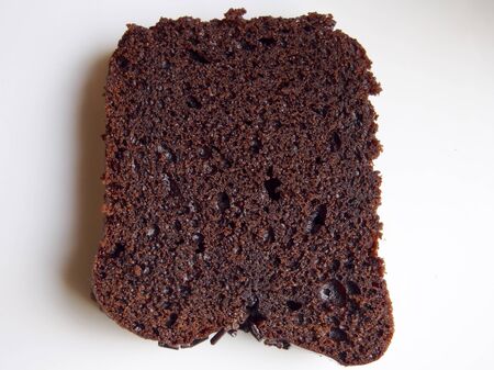 chocolate cake isolatedの写真素材