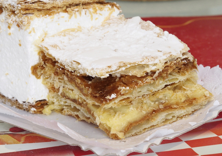 Millefeuille cakesの写真素材