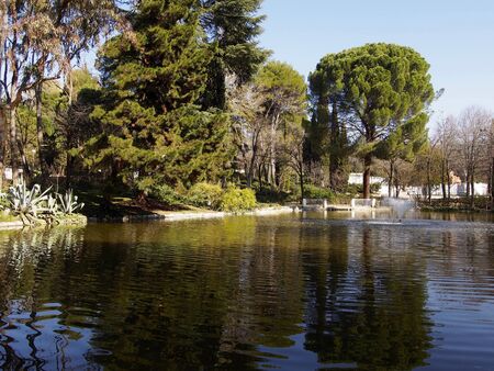 Quinta de los molinos lakeの写真素材