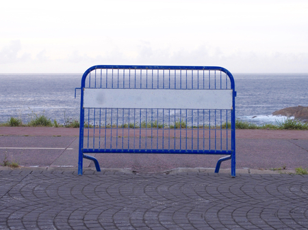 Portable fenceの写真素材