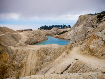 Desolate and beautiful landscape