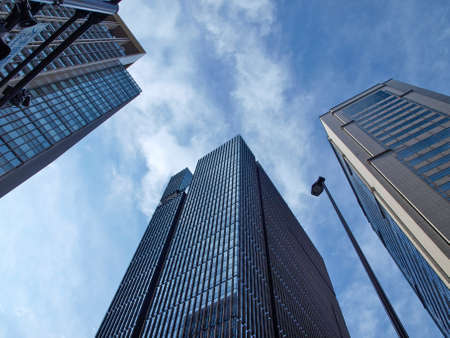 Skyscrapers buildings at in Tokyo Shinjuku downtown and business district  in Tokyo - Japanの写真素材