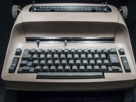 Vintage typewriter machine