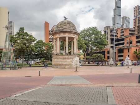 Bogota - Colombia, November, 2 - 2019 Journalist square in Bogota, Colombiaの写真素材