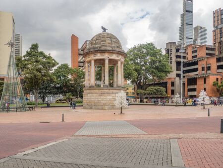 Bogota - Colombia, November, 2 - 2019 Journalist square in Bogota, Colombiaの素材 [FY310136692088]