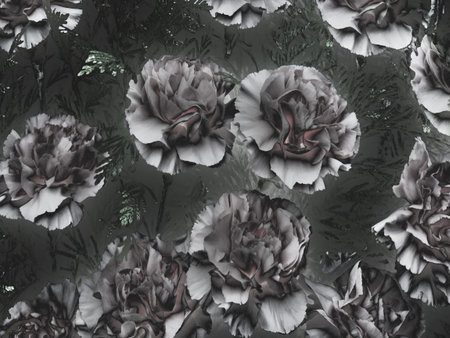 Flowers background with pink e flowersの写真素材