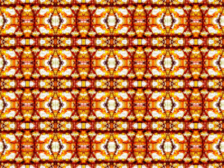 Orange and white abstract textureの写真素材