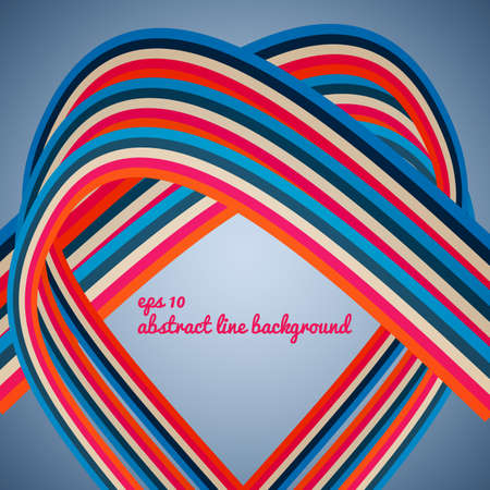 Abstract lines backgroundのイラスト素材