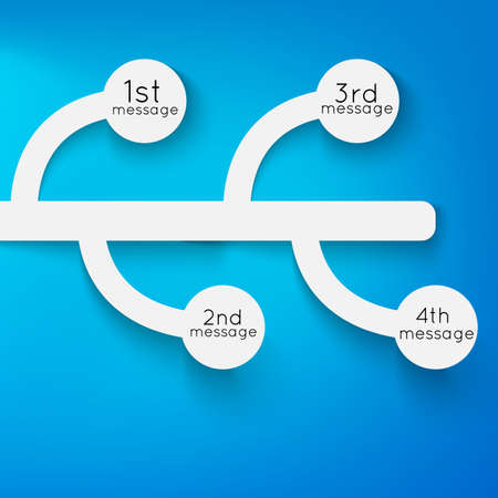 Paper treeのイラスト素材