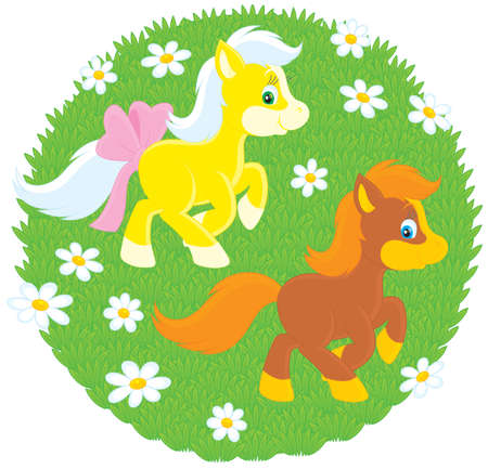 Little Poniesのイラスト素材
