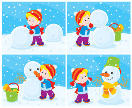 Snowmanのイラスト素材