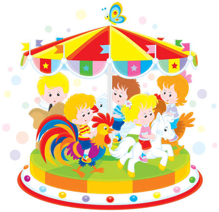 Carouselのイラスト素材