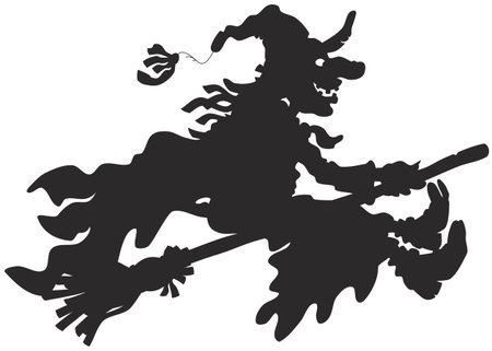 Halloween witchのイラスト素材