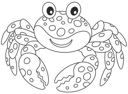 Crabのイラスト素材