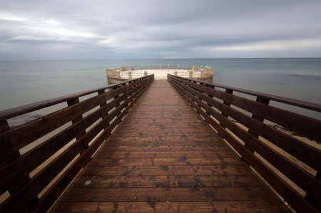 Sicilian Landscape in Avola cityの写真素材