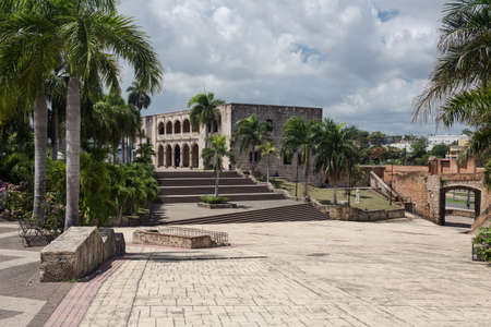 Alcazar de Colon in Santo Domingo, Caribbeanのeditorial素材