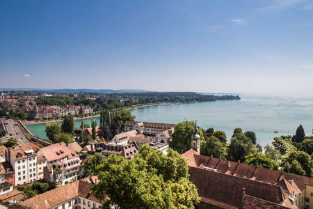 Lake Constance Panoramaの写真素材
