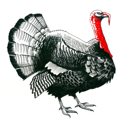 Turkey skecthの写真素材