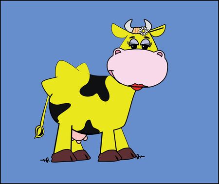 Cowのイラスト素材