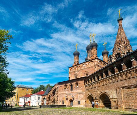 Ancient Krutitsy Metochion in Moscow, Russiaのeditorial素材