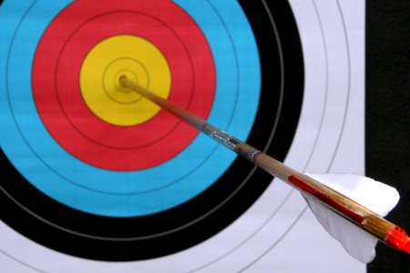 Arrow in the center