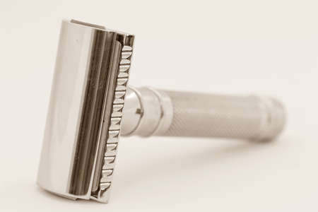 silver razor toolの写真素材