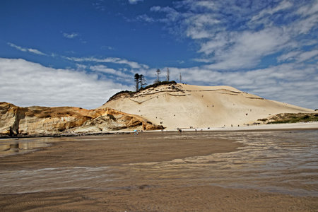 Cape Kiwanda viewの写真素材