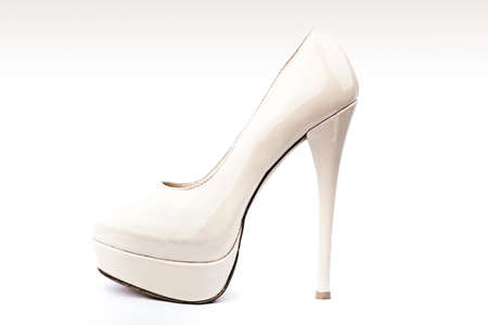 White shoes of the brideの写真素材