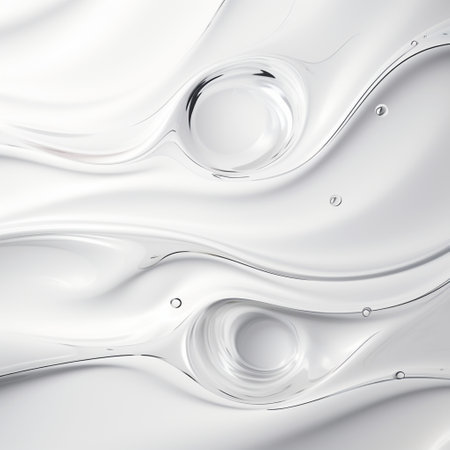 Abstract white paper wave curve lines design, luxury texture with smooth and clean subtle background.の素材