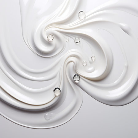 Abstract white paper wave curve lines design, luxury texture with smooth and clean subtle background.の素材