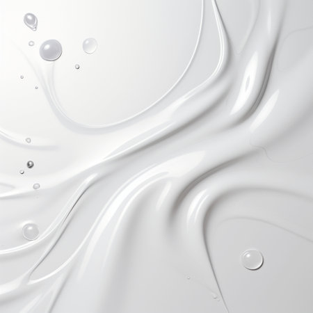Abstract white paper wave curve lines design, luxury texture with smooth and clean subtle background.の素材