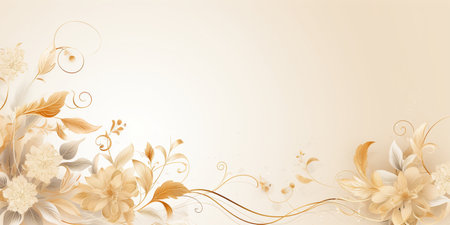 Abstract Shiny Luxury Frame, Brown and Gold Color, Premium gift design, Party, invitation card, copy space for text, word.の素材