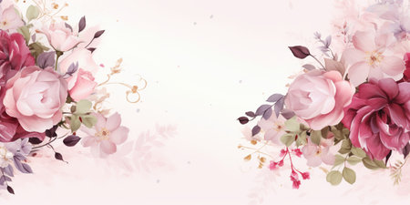 Abstract Shiny Luxury Frame, Pastel Color, Premium gift design, Party, invitation card, copy space for text, word.の素材