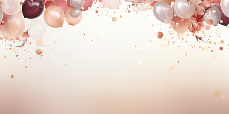 Abstract Shiny Luxury Frame, Pastel Color, Premium gift design, Party, invitation card, copy space for text, word.の素材